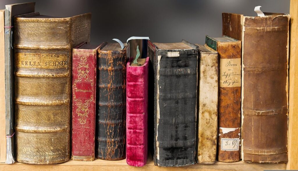 cataloging an antique collection