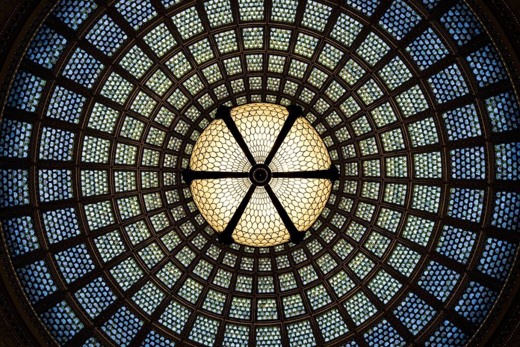 antique glass markings