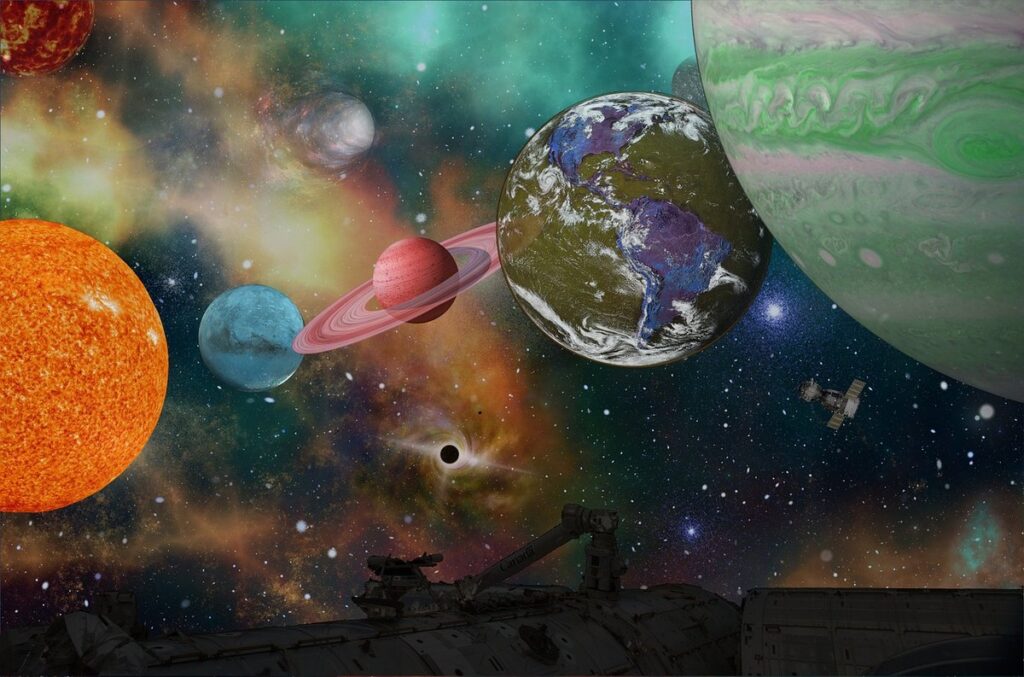sky map with time