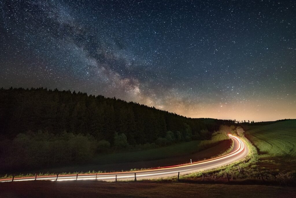 how to photograph the night sky