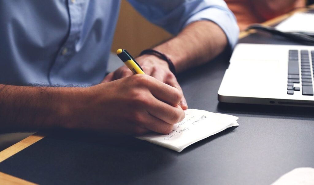 estate sale research and note taking template