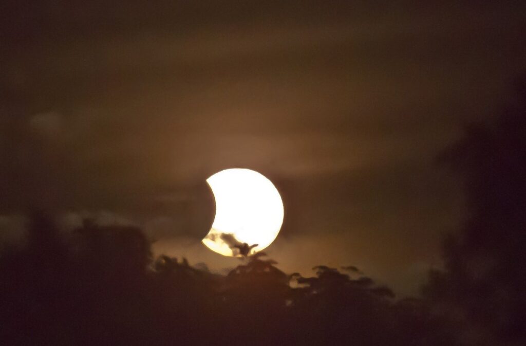 partial solar eclipse
