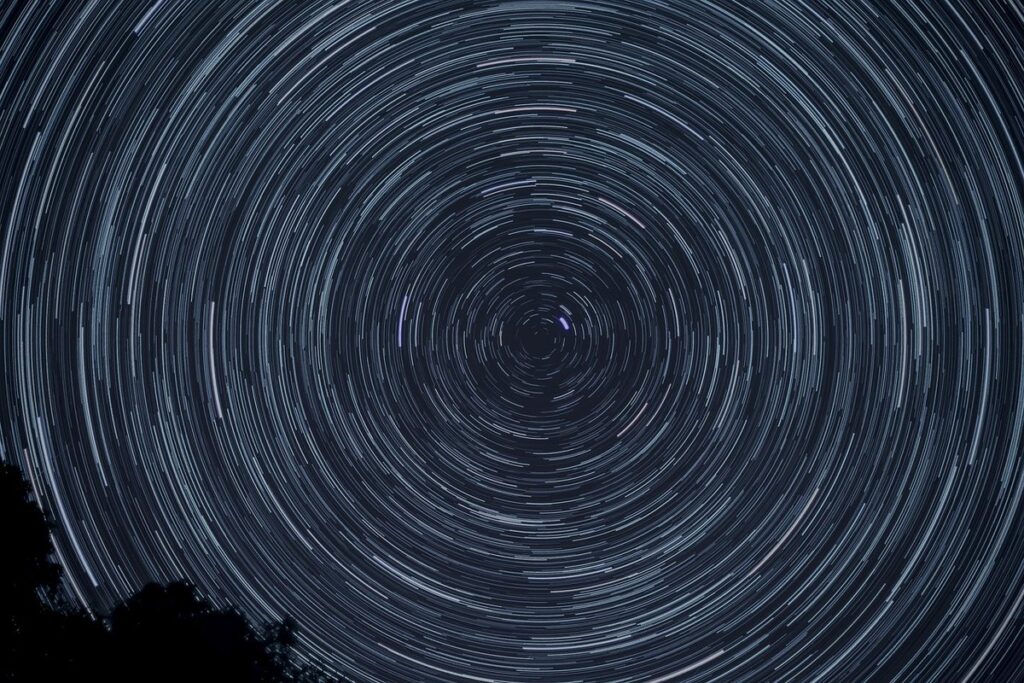 long exposure stars